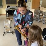 Schlagzeug und Euphonium in der Musik AG