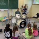 Schlagzeug und Euphonium in der Musik AG